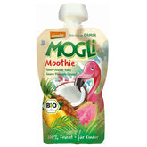 Moothie - Puree dengan Jambu Biji, Nanas, dan Kelapa 100% Buah Tanpa Tambahan Gula ORGANIK 100 g - MOGLI